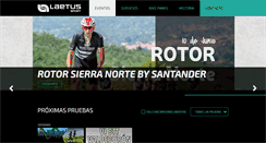 Desktop Screenshot of laetus.es